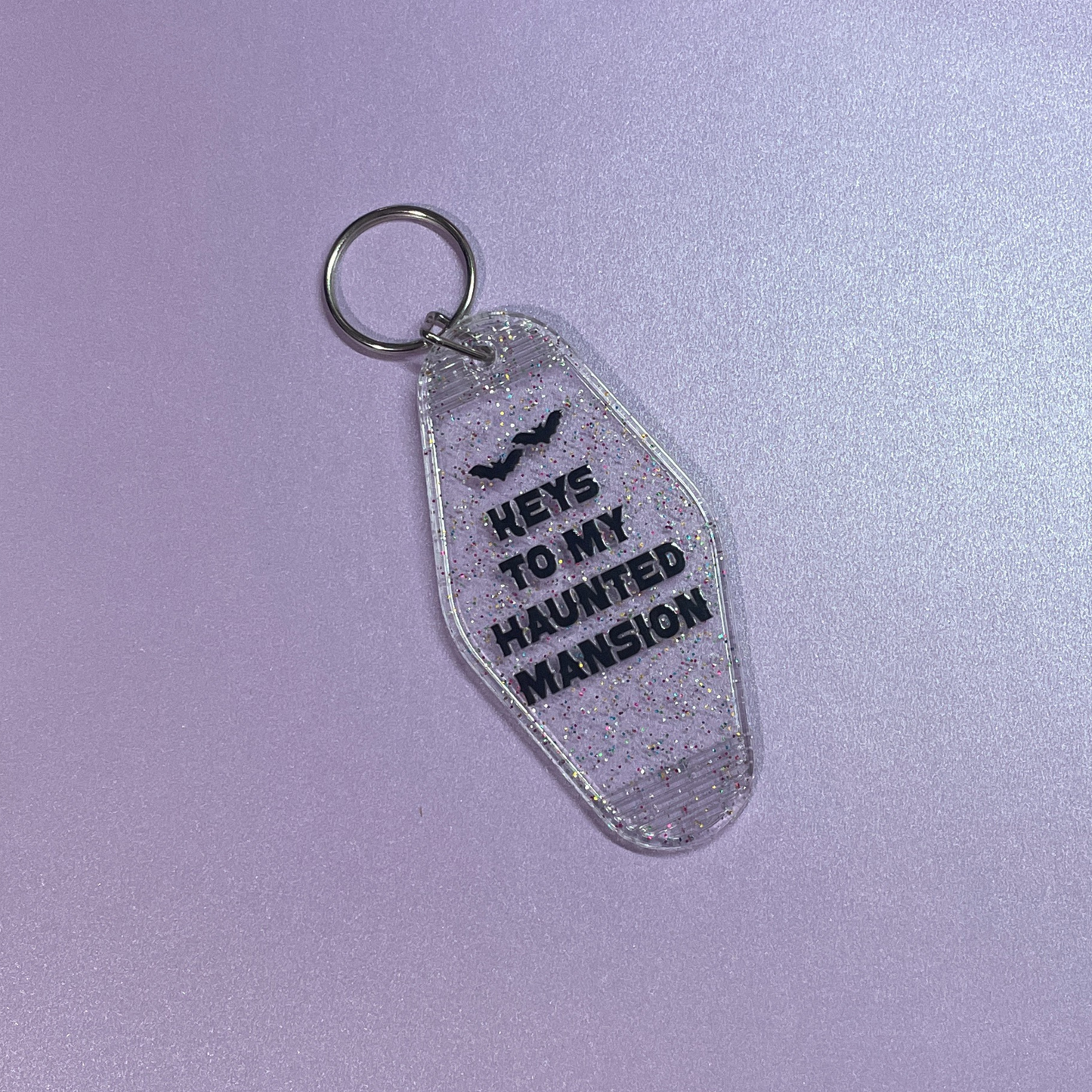 Keys to the Haunted Mansion Motel Keyring