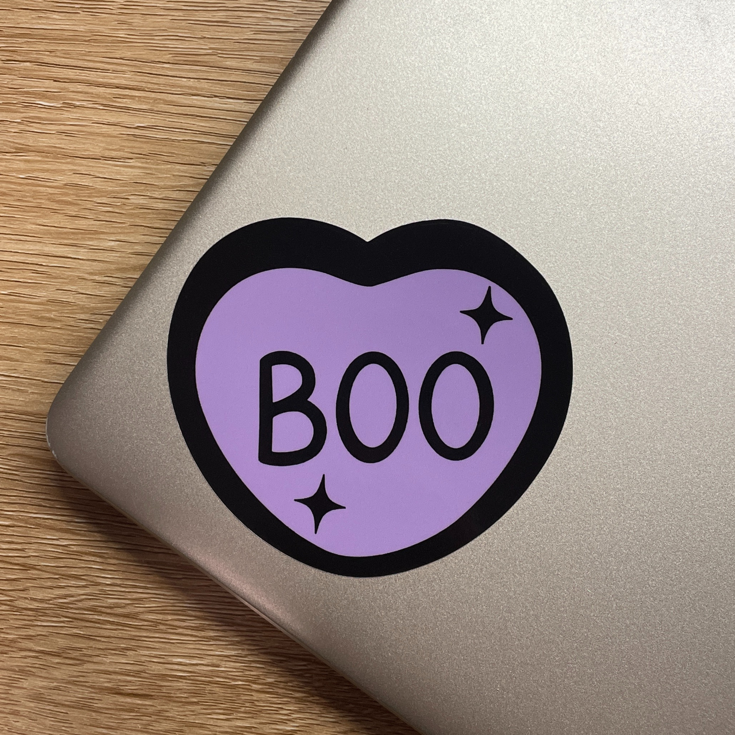 Boo Candy Heart Die Cut
