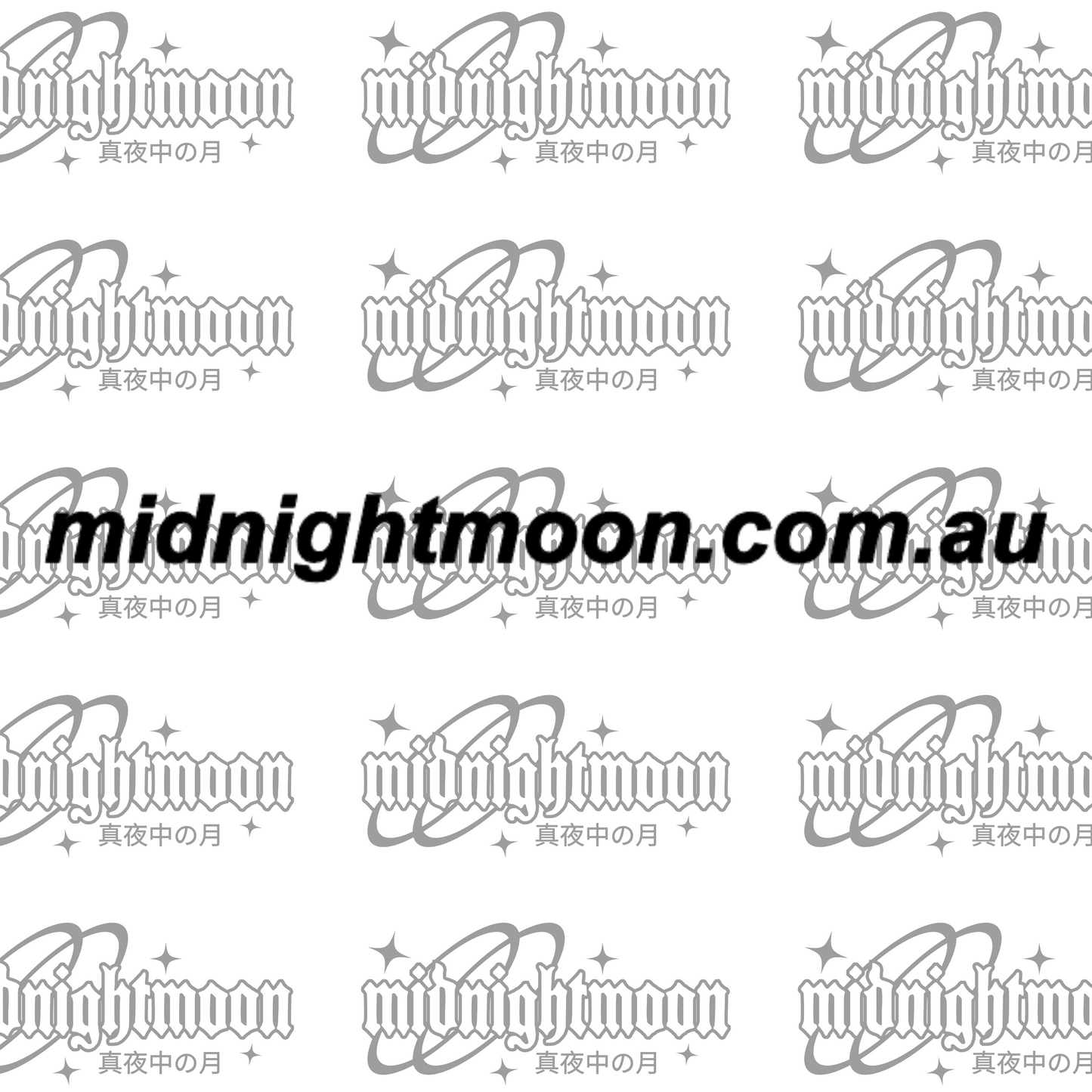 Midnight Moon Web Link Decal