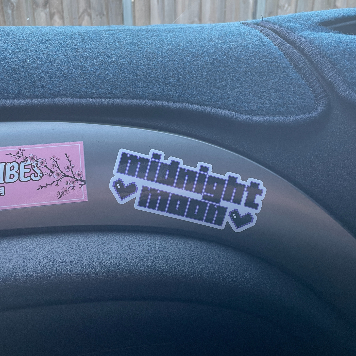 Pixel Hearts Logo Die Cut