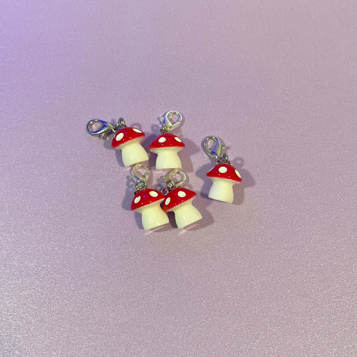 Mushroom Bag Charm