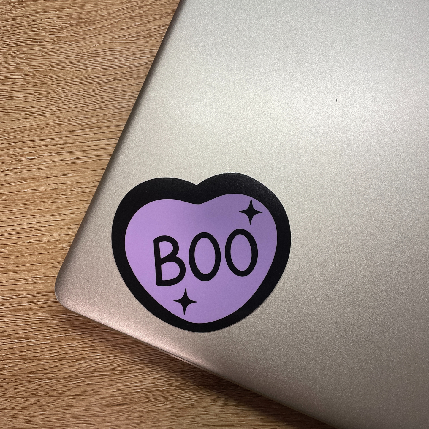 Boo Candy Heart Die Cut