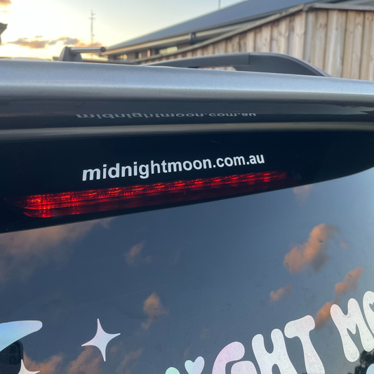 Midnight Moon Web Link Decal