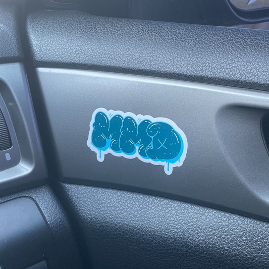 AzureDripp Logo Die Cut