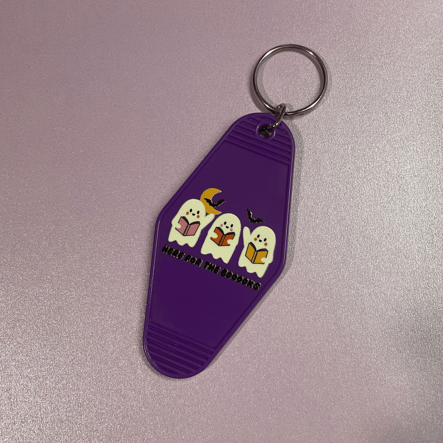 Here for the Booooks Motel Keyring